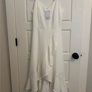 Chic White Midi Dress